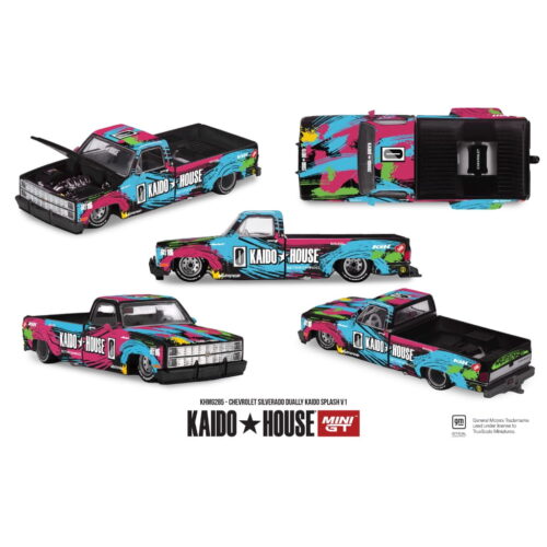 Kaido House 1:64 - CHEVROLET SILVERADO DUALLY KAIDO SPLASH V1