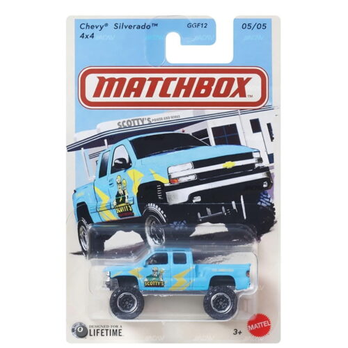Matchbox 1:64 - Chevrolet Silverado 4x4 - Truck Series - Temáticos 2026
