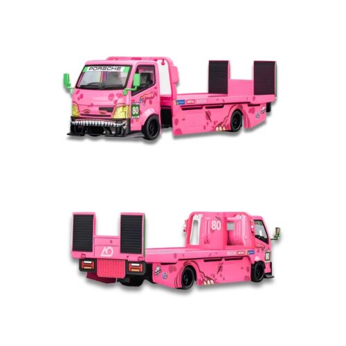Mega Gear 1:64 - ROXY Custom Hauler - Pink Dinosaur Tow Truck