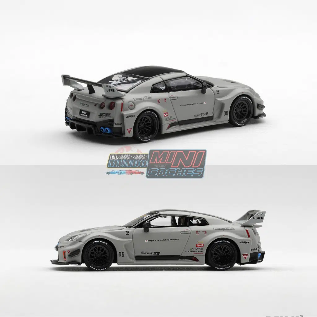 Mini GT - Nissan GTR R35 LB-Super Silhouette GT-RR VER1 Matt Grey 2026