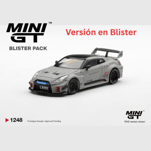 Mini GT 1:64 - Nissan GTR R35 LB-Super Silhouette GT-RR VER1 Matt Grey 2026 - Blister