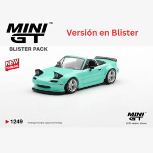 Mini GT 1:64 - Mazda MX5 (NA) Pandem Body Kit Mint Green 2026 - Blister
