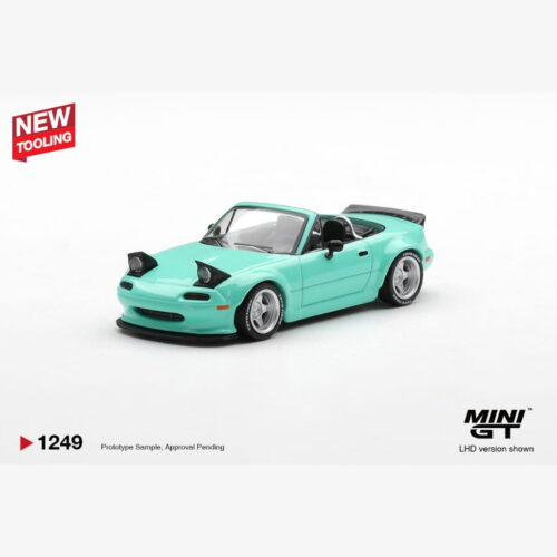 Mini GT 1:64 - Mazda MX5 (NA) Pandem Body Kit Mint Green 2026