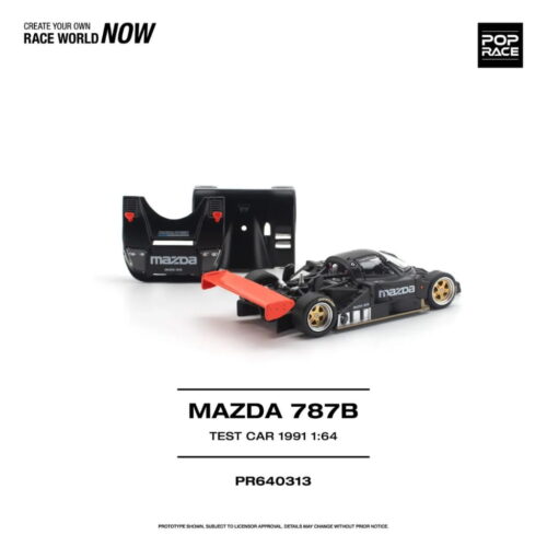 Pop Race 1:64 - 1991 Mazda 787B Test Car