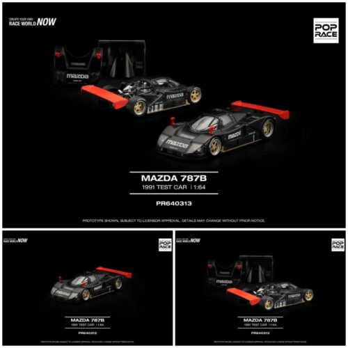 Pop Race 1:64 - 1991 Mazda 787B Test Car