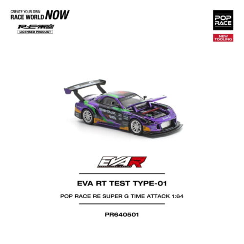 Pop Race 1:64 - Mazda EVA RT Test Type-01 RE Super G Time Attack