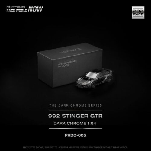 Pop Race 1:64 - 992 Stinger GTR "The Dark Chrome Series" - PRDC005