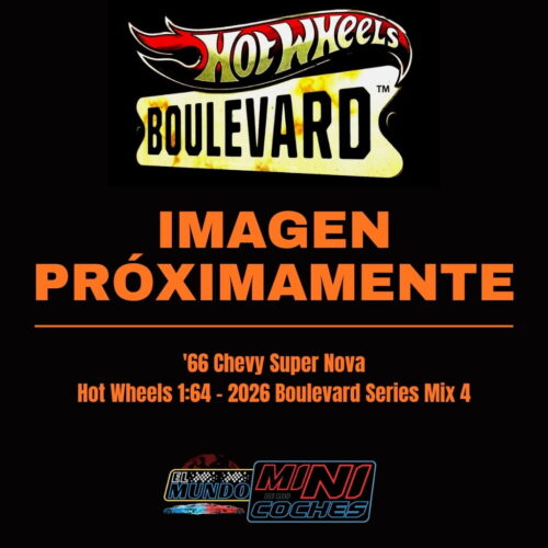 Hot Wheels 1:64 - '66 Chevy Super Nova - 2026 Boulevard Series Mix 4