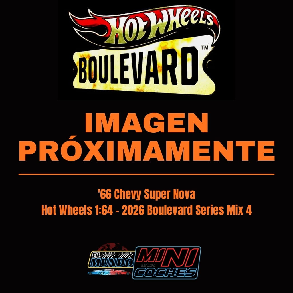 Hot Wheels 1:64 - '66 Chevy Super Nova - 2026 Boulevard Series Mix 4