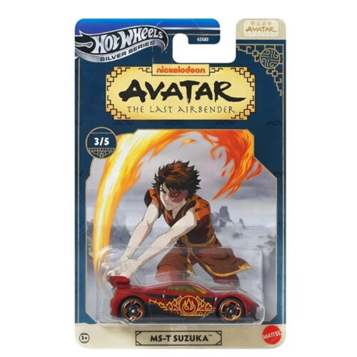 Hot Wheels 1:64 - MS-T Suzuka - Avatar: The Last Airbender - 2025 Series Silver (GDG83)