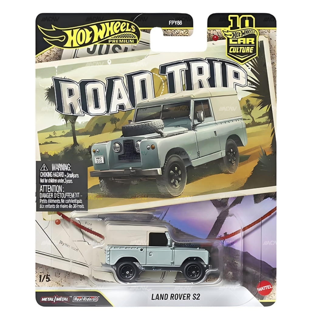 Hot Wheels Premium 1:64 - Land Rover S2 - Road Trip - 2026 Car Culture