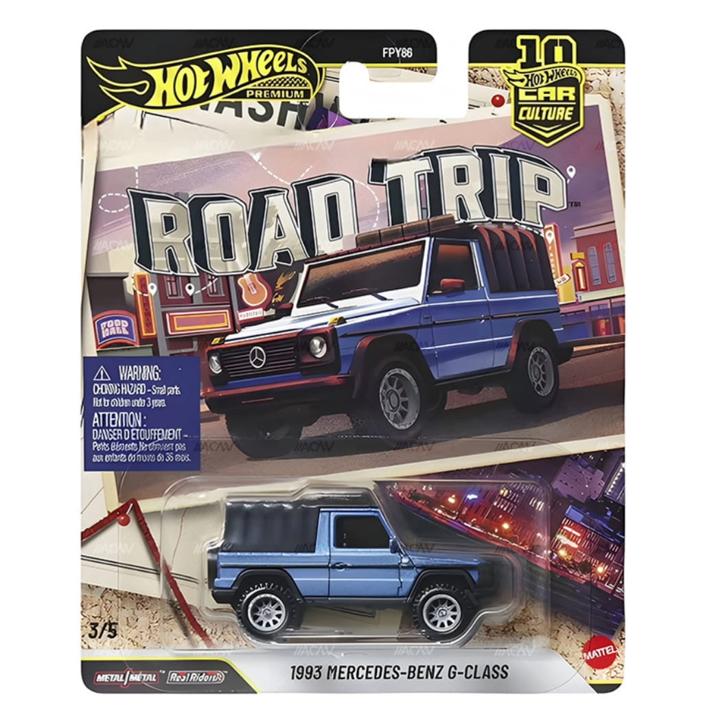 Hot Wheels Premium 1:64 - 1993 Mercedes-Benz G-Class - Road Trip - 2026 Car Culture