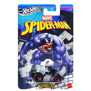 Hot Wheels 1:64 - Cool-One - Spider-Man - 2026 Series Silver (GDG83)