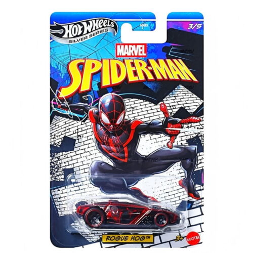 Hot Wheels 1:64 - Rogue Hog - Spider-Man - 2026 Series Silver (GDG83)