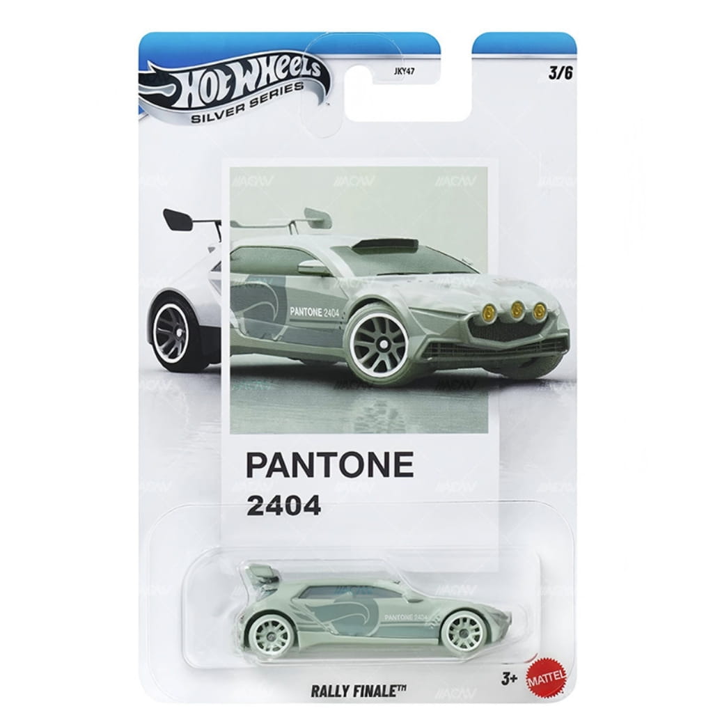 Hot Wheels 1:64 - Rally Finale - 2026 Pantone Mix 2 - Silver Label