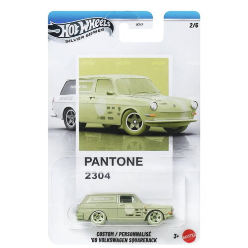 Hot Wheels 1:64 - Custom '69 Volkswagen Squareback - 2026 Pantone Mix 2 - Silver Label