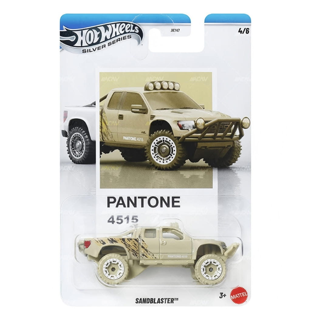 Hot Wheels 1:64 - Sandblaster - 2026 Pantone Mix 2 - Silver Label