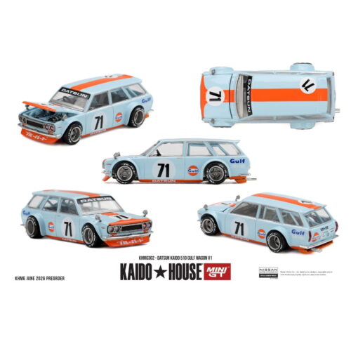 Kaido House 1:64 - Datsun KAIDO 510 GULF WAGON V1