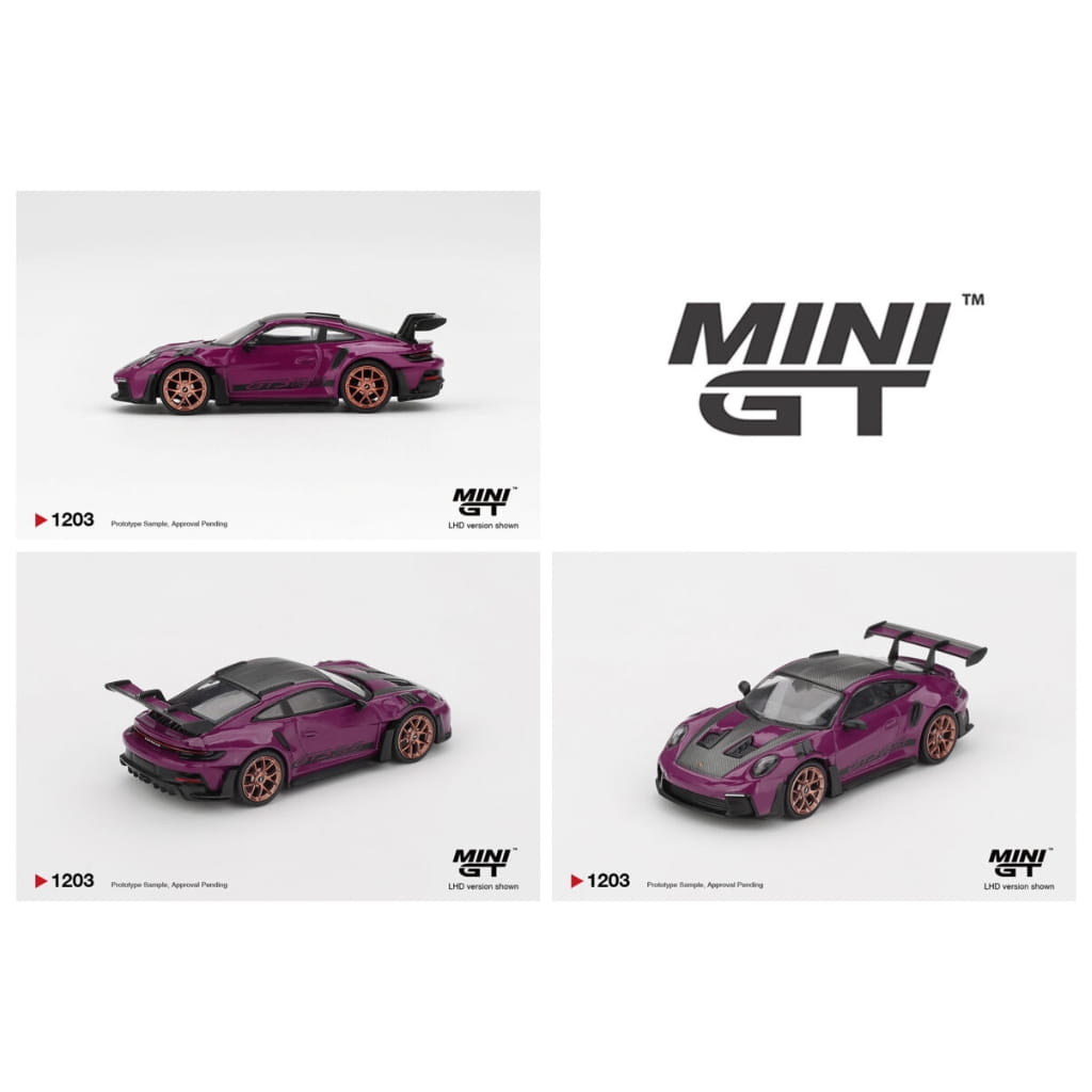 *PRE-ORDER* Mini GT 1:64 - Porsche 911 (992.1) Rubystone Red Juego de 4 Coches - Edición Especial - Imagen 5