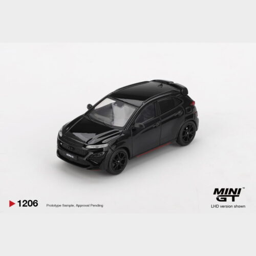 Mini GT 1:64 - Hyundai Kona N - Phantom Black - Korea Exclusive