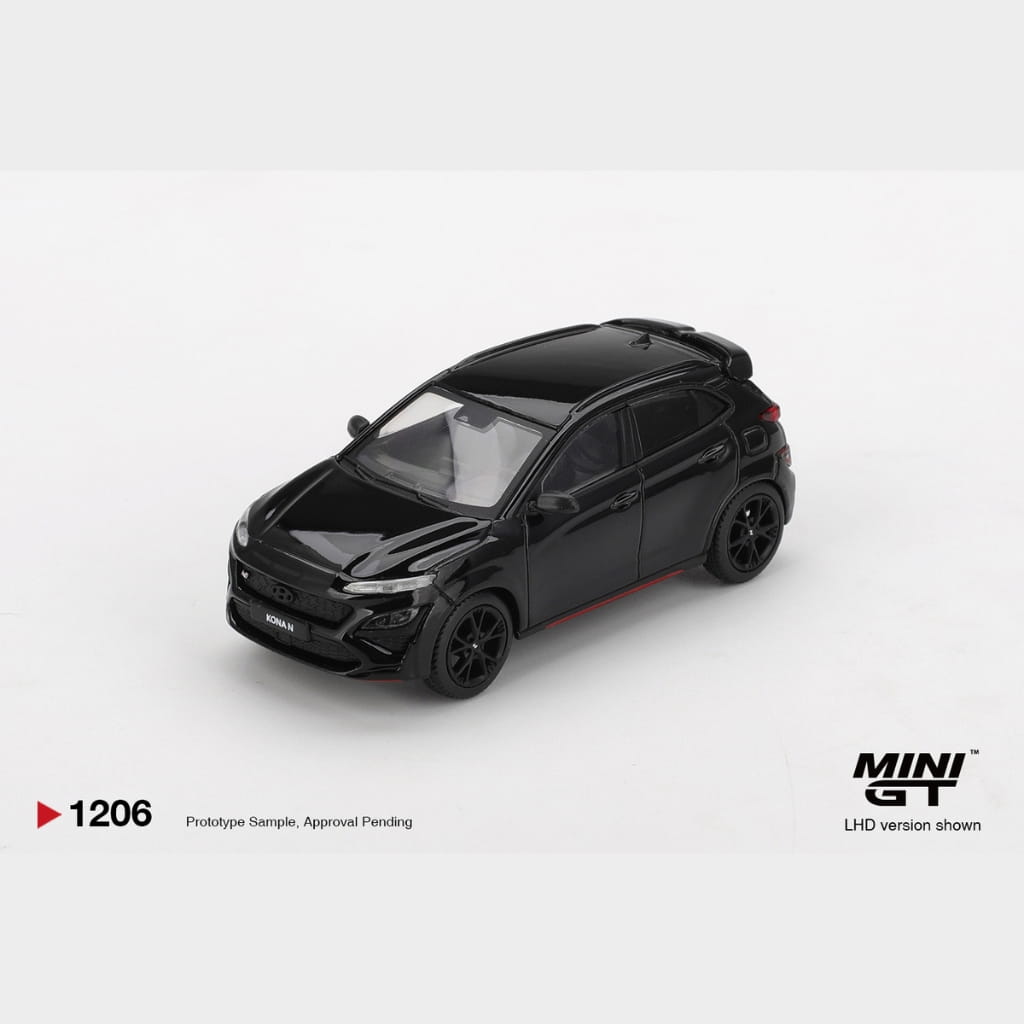 Mini GT 1:64 - Hyundai Kona N - Phantom Black - Korea Exclusive