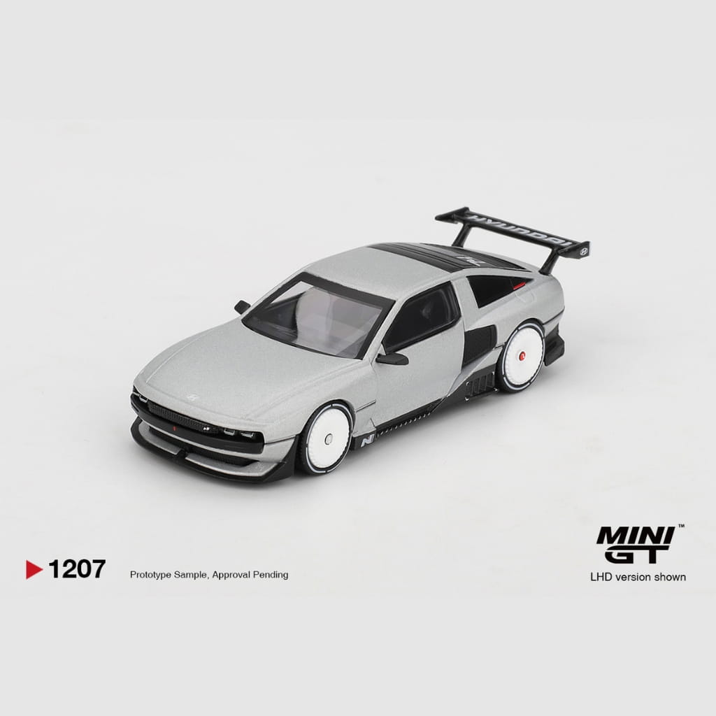 Mini GT 1:64 - Hyundai Concept N Vision 74 (VP2) - Silver - Korea Exclusive
