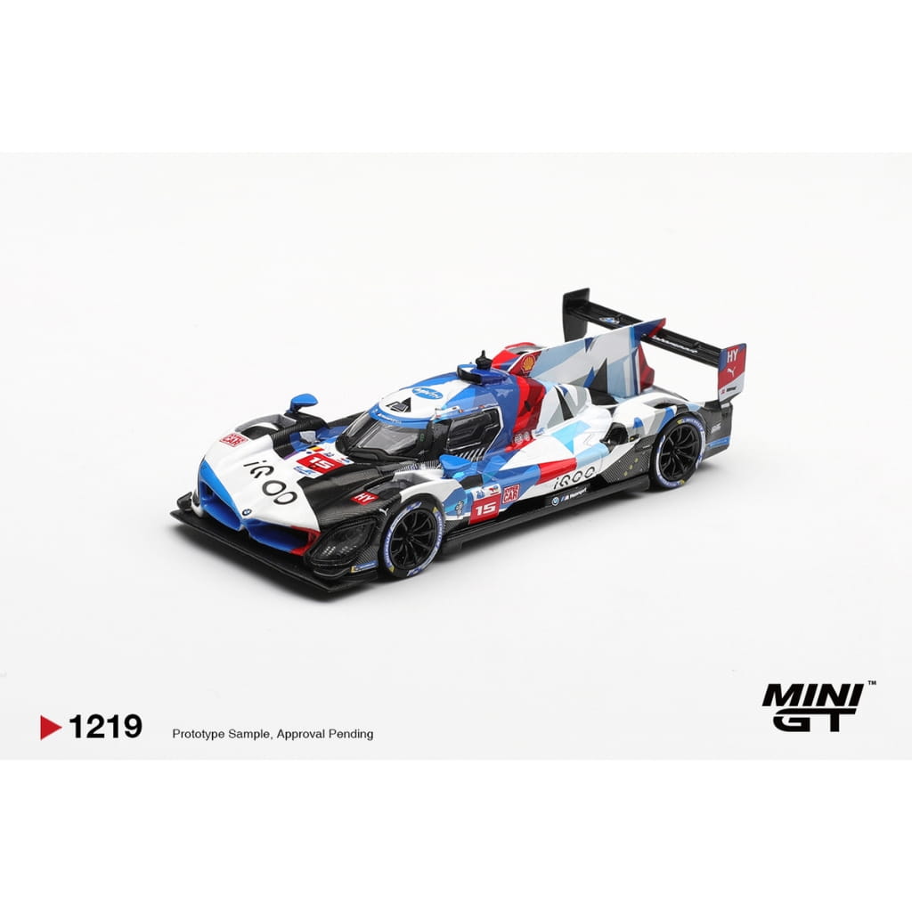 Mini GT 1:64 - BMW M Hybrid V8 Hypercar #15 BMW M TEAM WRT 2024 Le Mans 24 Hrs