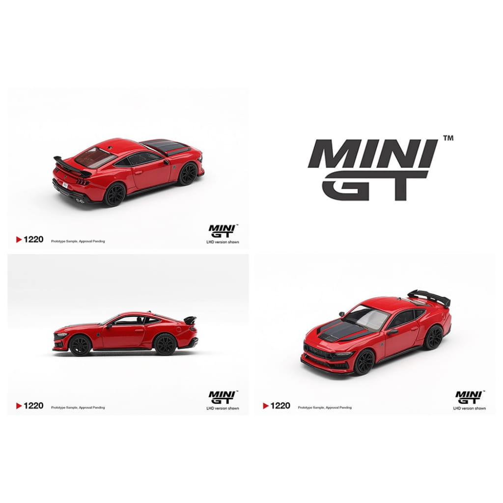 Mini GT 1:64 - Ford Mustang Dark Horse - Race Red