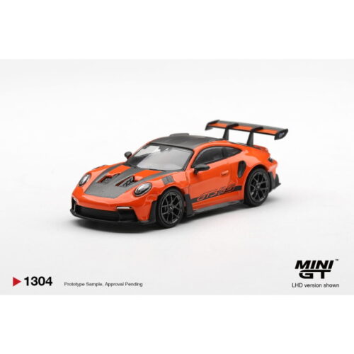 Mini GT 1:64 - Porsche 911 (992) GT3 RS Weissach Package - Gulf Orange