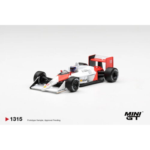 Mini GT 1:64 - McLaren MP4/4 #11 Alain Prost 1988 Canadian Grand Prix 2nd Place