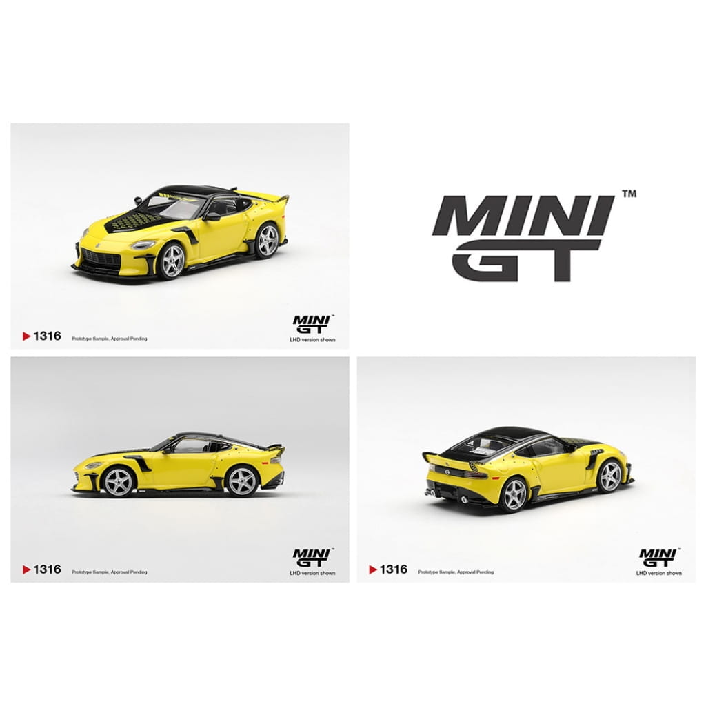 Mini GT 1:64 - Nissan Z VeilSide FFZ400 Ikazuchi Yellow