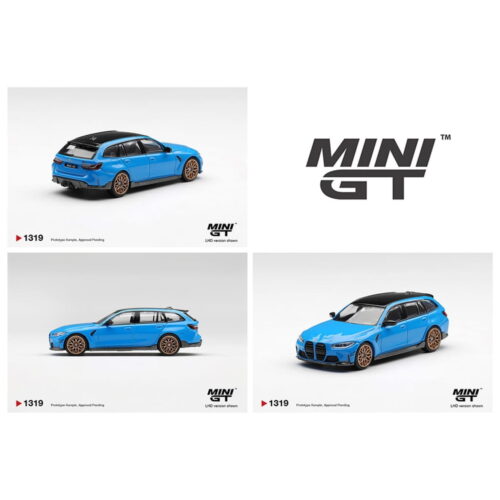 Mini GT 1:64 - BMW M3 M Performance Touring - Riviera Blue