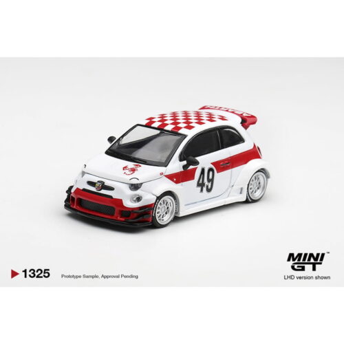 Mini GT 1:64 - Abarth 595 LB-WORKS x Abas Works 1000 TC Tribute