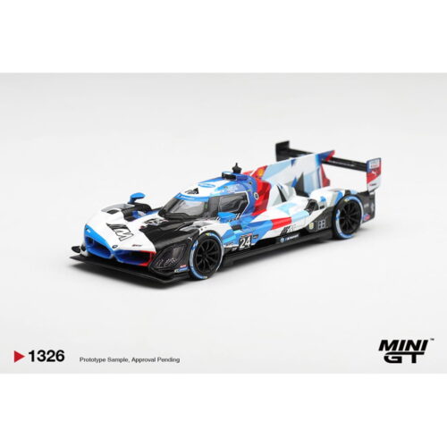 Mini GT 1:64 - BMW M Hybrid V8 GTP #24 BMW M Team RLL 2024 IMSA Daytona 24 Hrs