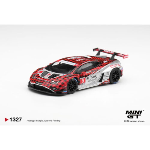 Mini GT 1:64 - Lamborghini Huracan GT3 EVO2 #9 Pfaff Motorsports 2025 IMSA WeatherTech GTD Pro