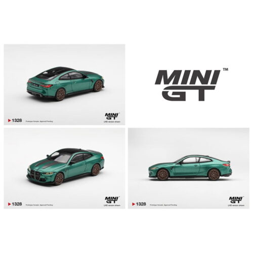 Mini GT 1:64 - BMW M4 CS Frozen Isle of Man Green Metallic