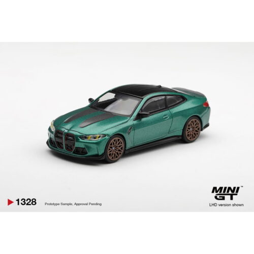 Mini GT 1:64 - BMW M4 CS Frozen Isle of Man Green Metallic