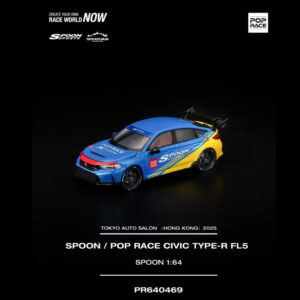 Pop Race 1:64 - Honda Civic TYPE-R FL5 SPOON - Tokyo Auto Salon (HK 2025)