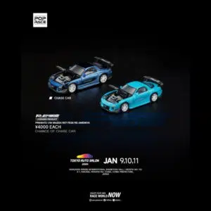 Pop Race - Mazda RX-7 (FD3S) RE-AMENIYA Azul - Tokyo Auto Salon