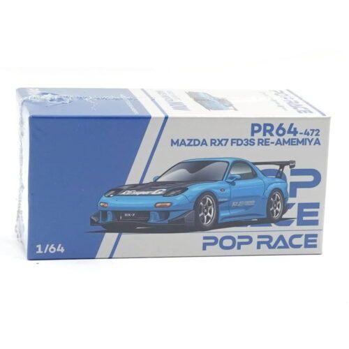 Pop Race 1:64 - Mazda RX-7 (FD3S) RE-AMENIYA Azul - Tokyo Auto Salon (HK 2026)