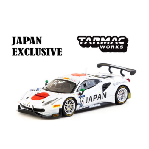 Tarmac Works 1:64 - Ferrari 488 GT3 FIA GT Nations Cup 2018 T. Kondo / K. Seto - Exclusivo Japón