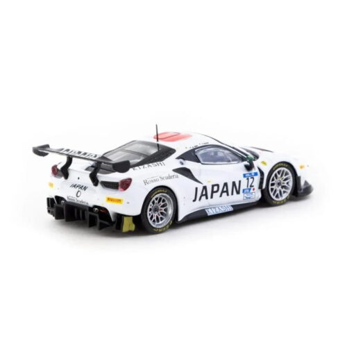 Tarmac Works 1:64 - Ferrari 488 GT3 FIA GT Nations Cup 2018 T. Kondo / K. Seto - Exclusivo Japón