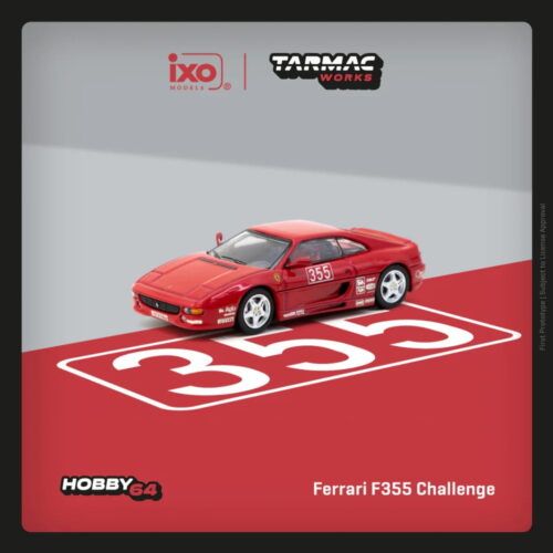 Tarmac Works 1:64 - Ferrari F355 Challenge Presentation - IXO Models Collab - Hobby64