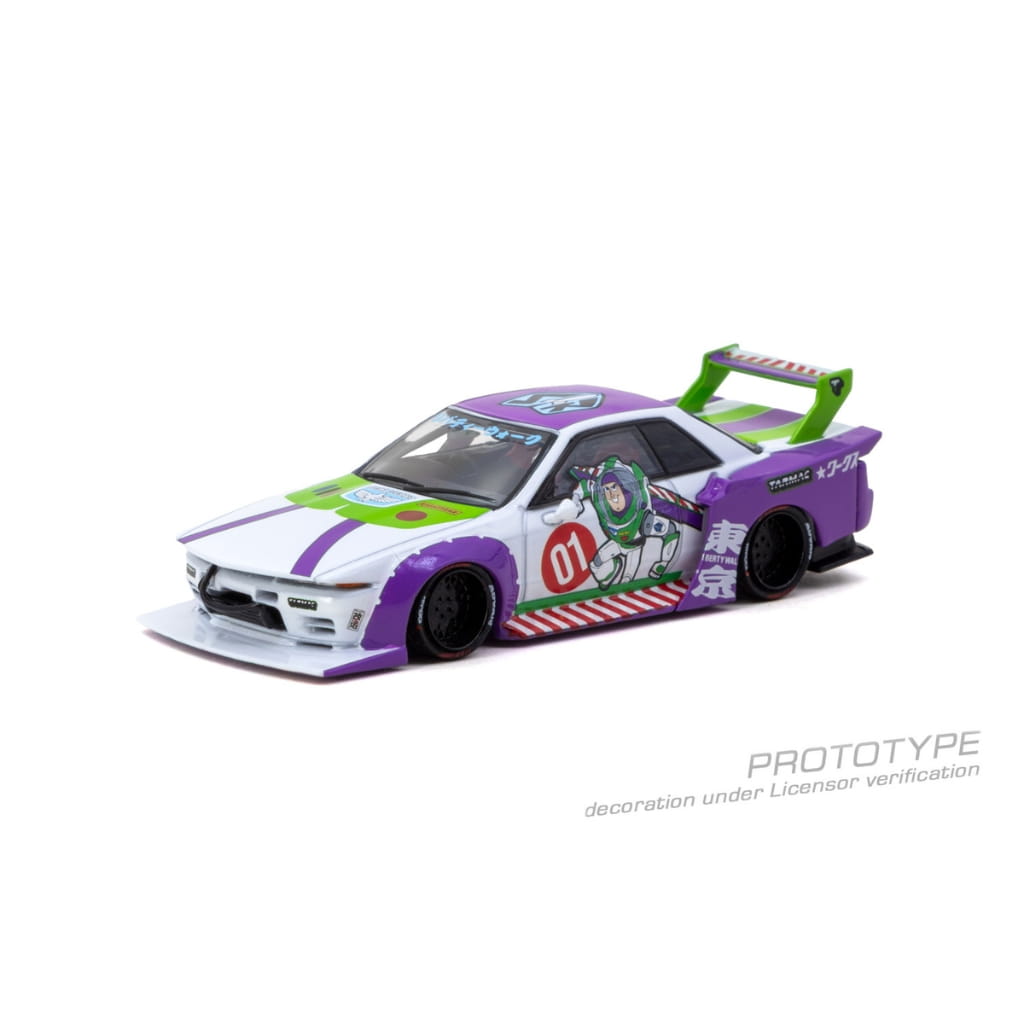 Tarmac Works 1:64 - LB-KAIDO WORKS R32 Skyline Buzz Lightyear Edition - Exclusivo COMIC CON HK 2026