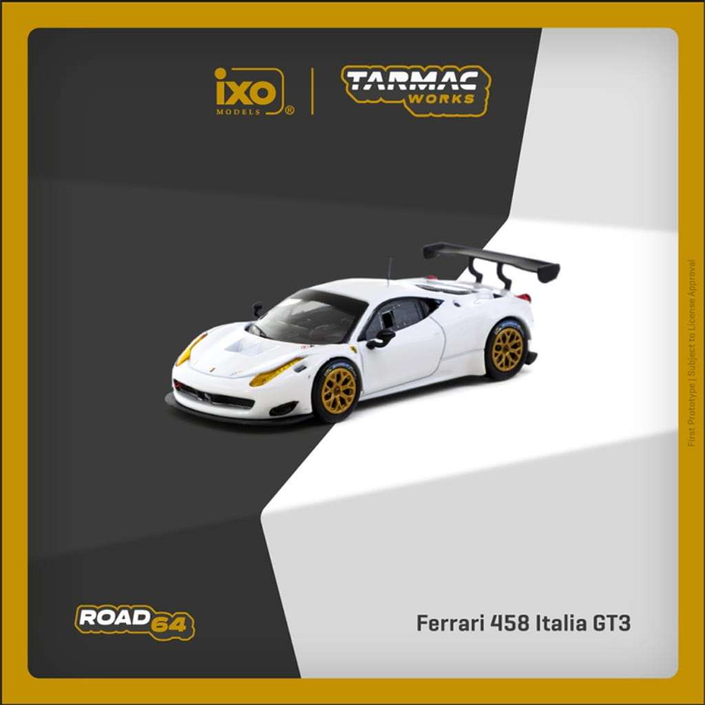 Tarmac Works - Ferrari 458 Italia GT3 - Blanco