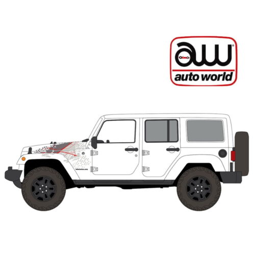 Auto World 1:64 - 2016 Jeep Wrangler Backcountry Edition (Blanco)