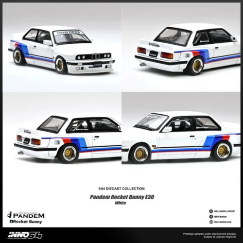 Inno64 1:64 - Pandem Rocket Bunny E30 White IN64-E30P-WHI