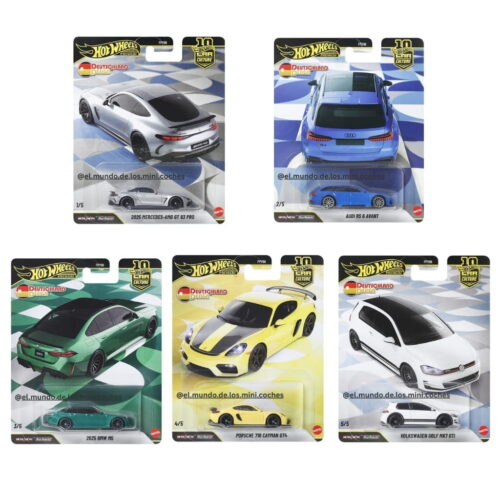 Hot Wheels Premium 1:64 - Deutschland Design - 2026 Car Culture - Juego de 5