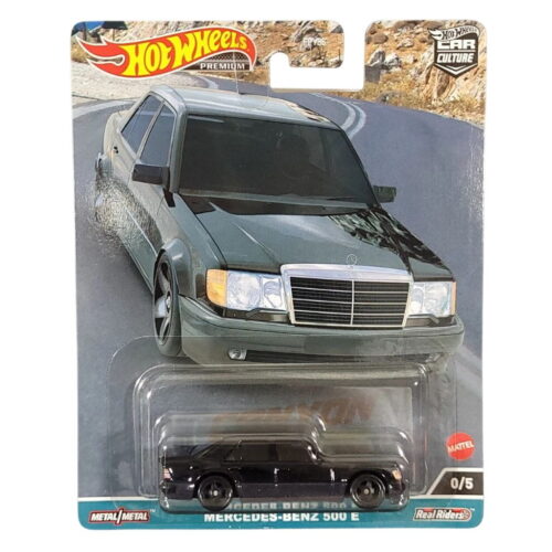 Hot Wheels Premium 1:64 - Mercedes-Benz 500 E - Canyon Warriors (CHASE 0/5) - 2023 Car Culture