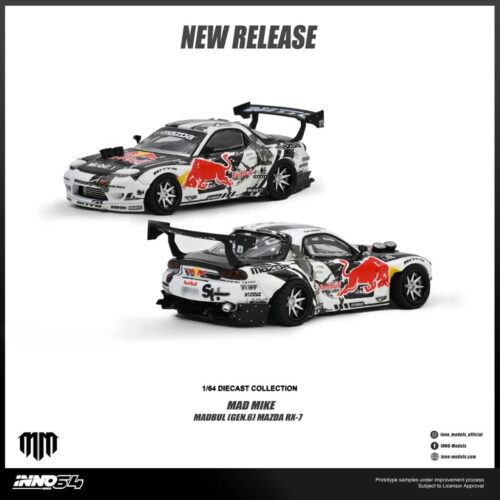 Inno64 1:64 - Mazda RX7 Mad Mike MADBUL Gen6